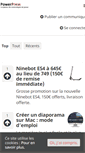 Mobile Screenshot of powerpress.fr