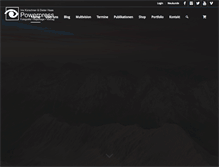 Tablet Screenshot of powerpress.ch